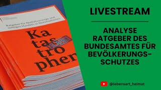 Analyse des quotRatgeber für Notfallvorsorge und richtiges Handeln in Notsituationenquot des BBK [upl. by Annaed]