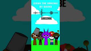 Guess the sprunki by sound sprunki [upl. by Meehyrb]