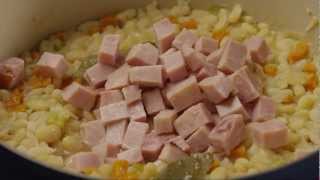 How to Make Ham and Bean Soup  Allrecipescom [upl. by Inahpets334]