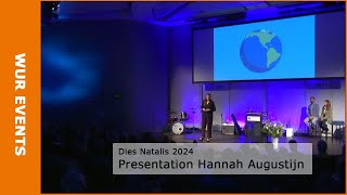 WUR Dies Natalis 2024  Presentation Hannah Augustijn [upl. by Eidnew]