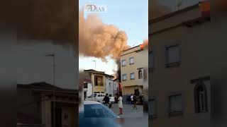 INCENDIO DE VIVIENDA EN AHIGAL CÁCERES [upl. by Migeon]