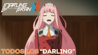 Todas las veces que Zero Two dice quotDarlingquot l DARLING in the FRANXX sub español [upl. by Inaffit]