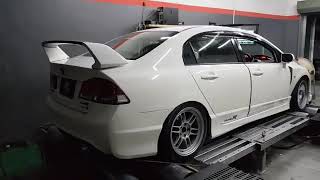 Honda fd type r dyno [upl. by Marala]