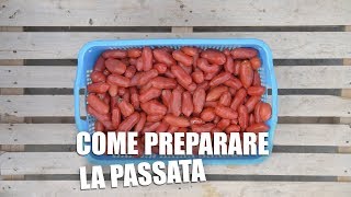 Come PREPARARE la PASSATA [upl. by Horgan]