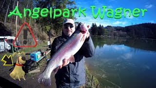 66 Mein Erster Besuch beim Fischzuchtbetrieb amp Angelpark Wagner [upl. by Grannia251]