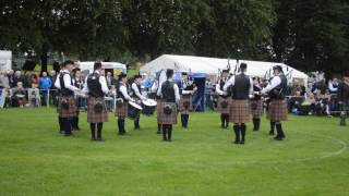 Cullybackey Grade 4a Pipe Band All Ireland 2017 [upl. by Ahsead434]