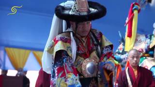 The 17th Gyalwang Karmapa Performed the Lama Dance for the First Time in India [upl. by Teage]