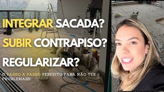 Como fazer um contrapiso perfeito em apartamentos [upl. by Nabla]