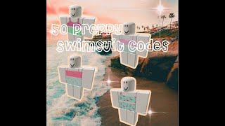 50 Preppy swimsuit codes for bloxburg  Roblox  Alixberries [upl. by Ashbaugh]