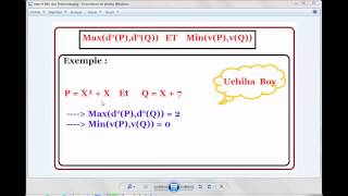 Methode calcul min et max dun Polynome non nul [upl. by Maynord]