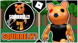 How to get quotSQUIRRELLYquot BADGE  SQUIRREL MORPH in ROLEPLAY RP PIGGY RP REVENGE ROBLOX [upl. by Swirsky]