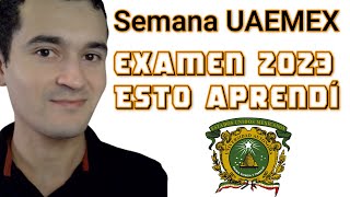 Examen de admisión UAEMex 2023  ESTO APRENDÍ  Profe Cristian [upl. by Clynes472]