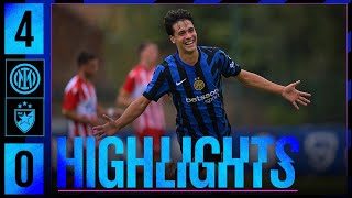 POKERINHO ⚽⚽⚽⚽  INTER 40 STELLA ROSSA  HIGHLIGHTS  YOUTH LEAGUE 2425 ⚫🔵 [upl. by Vladamar549]