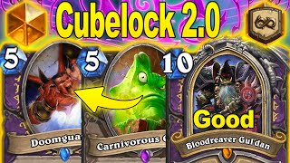 I Upgraded My Cubelock Warlock 20 Deck With Amazing Games Showdown in the Badlands  Hearthstone [upl. by Oni]