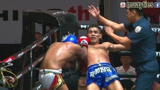 Muay Thai  Muangthai vs Rambo เมืองไทย vs แรมโบ้ Lumpini Stadium Bangkok 24117 [upl. by Kinnon]