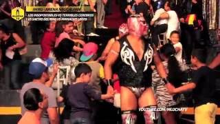 Insoportables vs Terribles Cerebros vs Mariachis vs Saetas del Ring IWRG Arena Naucalpan [upl. by Efi]