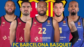 FC Barcelona Basquet Official Roster 202425 Turkish Airlines EuroLeague [upl. by Boigie]