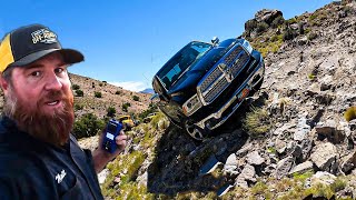 Ram Truck Goes Way Over The Edge [upl. by Mloc]