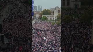 4k shorts  TOMMY ROBINSON UNITE THE KINGDOM RALLY [upl. by Vesta396]