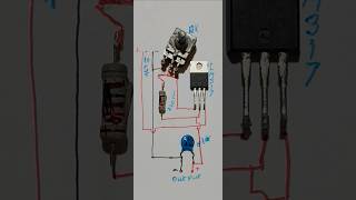 Make 15v30vvoltage regulatorcircuit diagram electronic shortsfeed [upl. by Mano]