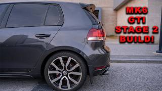 Building a Stage 2 VW MK6 GTI in 10 minutes Track Build [upl. by Broida]