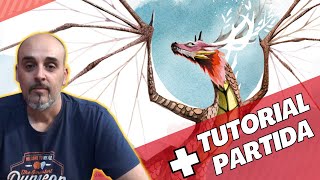 Wyrmspan 👉 Cómo jugar y Partida a este juego de mesa [upl. by Koralle]