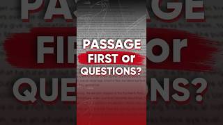 VARC Strategy Passage First or Questions First [upl. by Bierman]