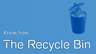 Know how The recycle bin [upl. by Lightfoot]