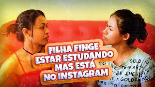 Filha finge estar estudando mas está no Instagram e isso pode acabar mal  Babá do Mal ep12 [upl. by Colly548]