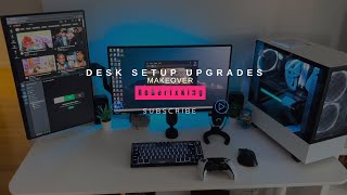 Upgrading My Gaming Desk  MakeoverSetup [upl. by Alguire]