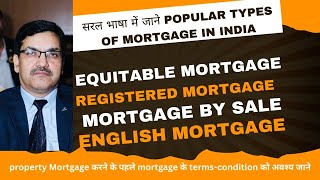 YT130 Types Of Mortgages Must Know about termsconditions before mortgaging your property [upl. by Alyel]