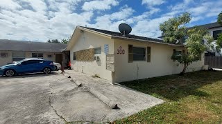 rent 300 20th St 5 West Palm Beach Price 1350 water included [upl. by Elleinaj773]