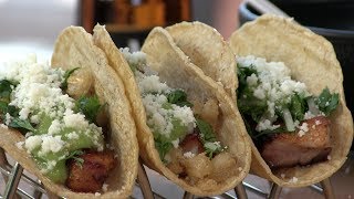 How To Make Pork Belly Tacos  Smoked And Seared Pork Belly [upl. by Poppy]