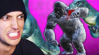 The KONG vs VREX War EXPLAINED Reaction [upl. by Notirb460]