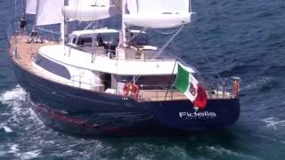 Perini Navi  56m SY Fidelis [upl. by Gipson]