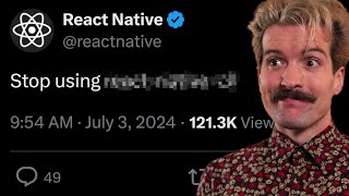 React Native Just Made A Long Overdue Change [upl. by Anyt]