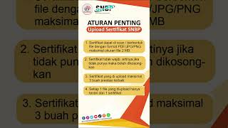 Aturan Penting Upload Sertifikat SNMPTN  SNBP 2023 [upl. by Yensehc]