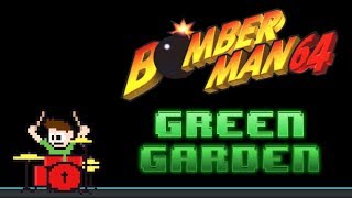 Bomberman 64  Green Garden Drum Cover  The8BitDrummer [upl. by Matelda]