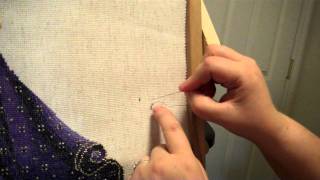 Crossstitch beading [upl. by Nanny]