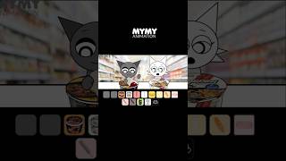 Incredibox Sprunki  Gray VS Wenda Convenience Store BLACK WHITE MUKBANG animation mukbang [upl. by Esbensen571]