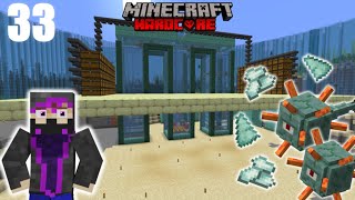 Prismarine Farm  Minecraft Lets Play Episode 33 Hardcore [upl. by Attenov]