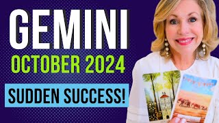 GEMINI  TRUST Your Path Brings Destined SUCCESS  OCTOBER 2024 TAROT READING [upl. by Marcille]