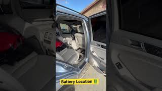 ❗️2006  2011 Mercedes ML350 W164 Battery Location 🔋🔋🔋🔋 shorts mercedes ml350 [upl. by Aicilaanna]