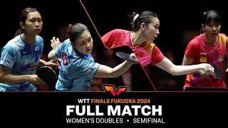 FULL MATCH  Sato  Hashimoto vs Qian  Chen  WD SF  WTTFukuoka 2024 [upl. by Ymiaj204]