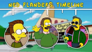 The Complete Ned Flanders Timeline [upl. by Atillertse]