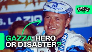 Paul Gascoigne at Lazio  Serie A Failure or Cult Hero [upl. by Nerdna]