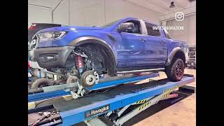 Ford Ranger Raptor gomme 35”  Molle Rialzate [upl. by Rockey986]