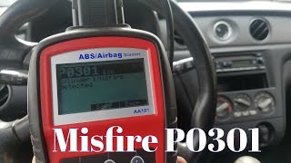 HOW To FIX Misfiring Engine P0301 Code [upl. by Attekahs]