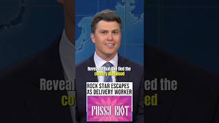 quotMaria Alyokhina Escaped From Russia as Delivery Workerquot 😱🤣 COLIN JOST shorts [upl. by Eugor]