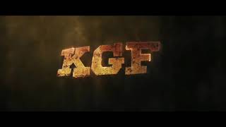 KGF Chapter 1 hindi title card HD [upl. by Ahsuat]